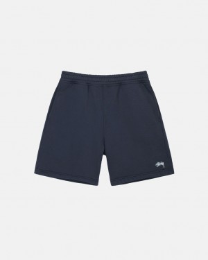 Kraťasy Stussy Stock Logo Tmavě Blankyt | MOQTW-3785