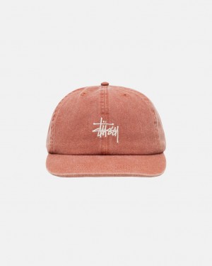 Pokrývky Hlavy Stussy Low Pro Basic Washed Strapback Spice | KUIMG-6120