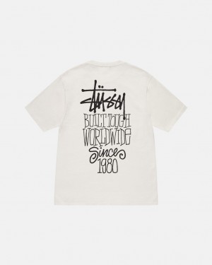 Tričko Stussy Built Tough Pigment Dyed Natural | CIRVY-3985