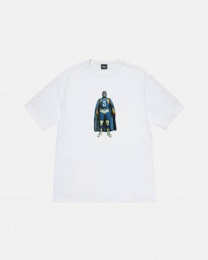 Tričko Stussy Lucha Bílé | RKBML-7814