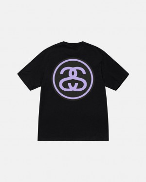 Tričko Stussy Ss-link Černé | HFERU-0154